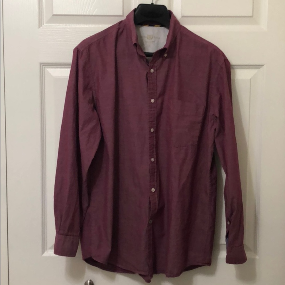 Club Room Men’s L/S Button Shirt Large
